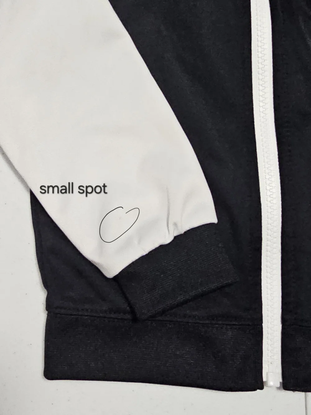 Nike Black & White 'Just Do It' Zip Jacket 24 Months